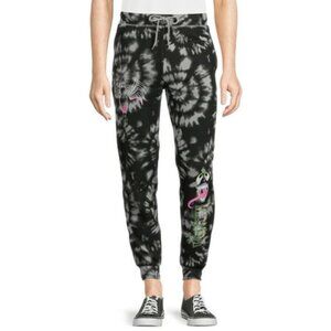 Marvel Men S Washed Venom Neon Graphic Jogger Pants